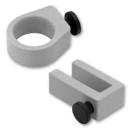 Sunglasses Ring and Utility Hook combo in gray. Compatible with Phone Caddy Accessory, Drink Saver™ and Phone Saver™.