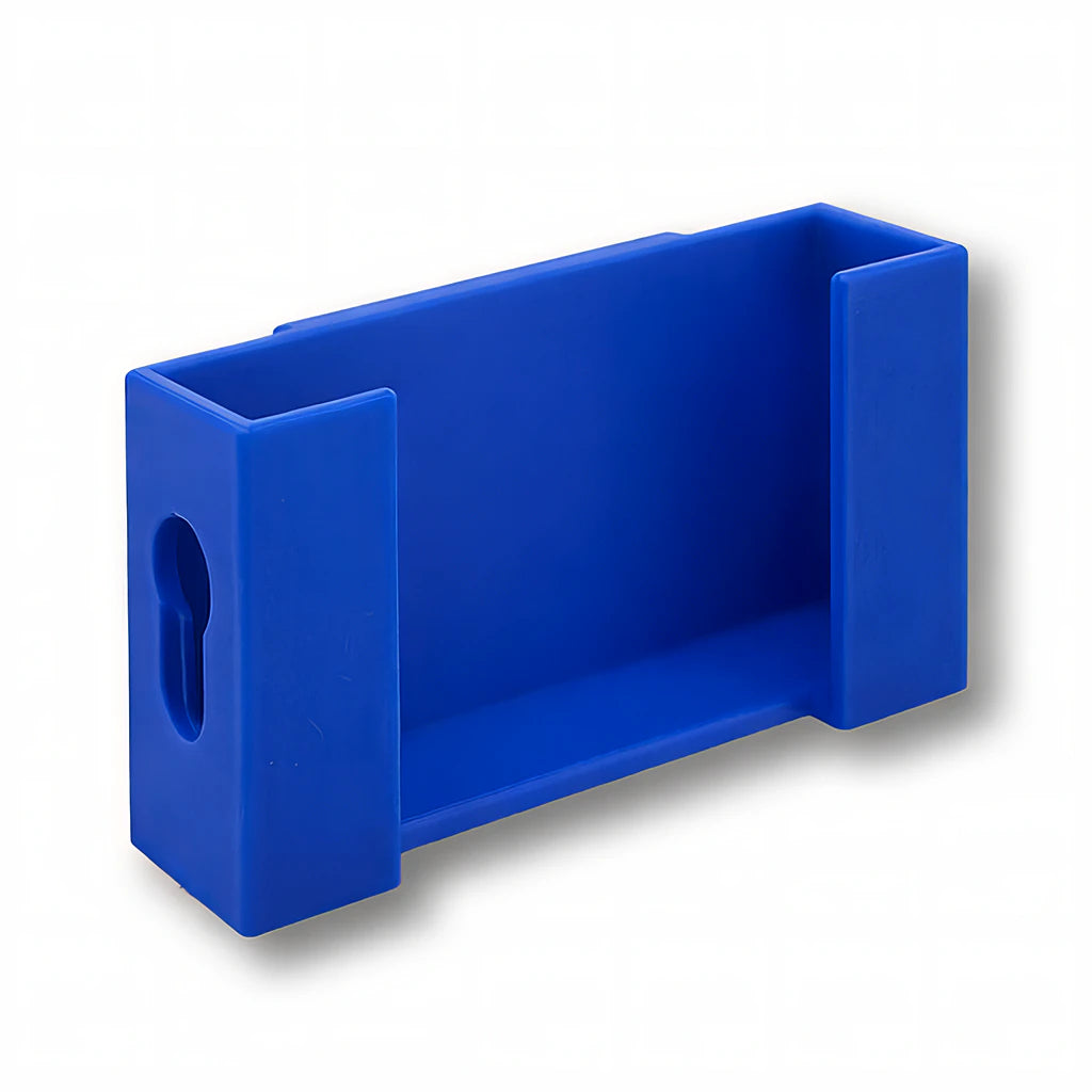 Phone Caddy Attachment in blue. Attaches to The Paddle Saver™.