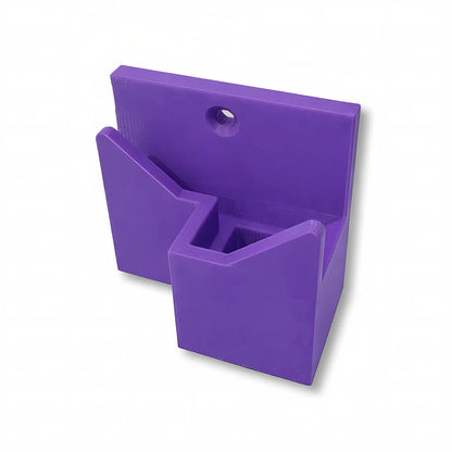 Wall Mount Adapter in purple. Compatible with all fence mounted Paddle Saver™ products.